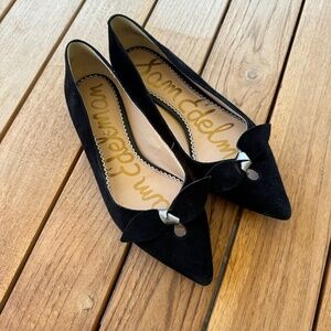 Black Sam Edelman Bow Flats